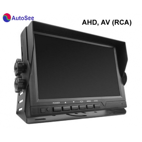 8 inch IPS screen support AHD AV monitor for 360 around camera